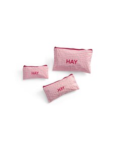 HAY - Candy Mono Wash -toilettilaukku, 3 kpl - LIGHT PINK | Stockmann