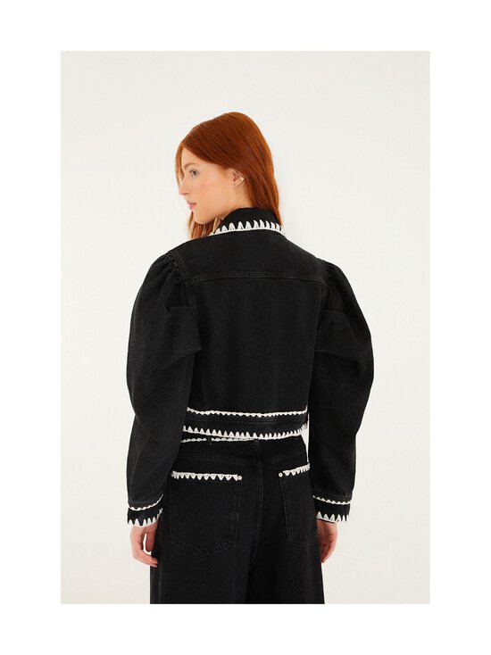 Farm Rio - Romantic-farkkujakku - BLACK DENIM | Stockmann - photo 2