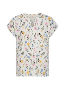 Freequent - T-särk FQViva - 1028 STAR OFF-WHITE W. GOLDEN HAZE | Stockmann