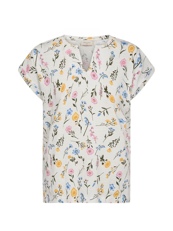 Freequent - T-särk FQViva - 1028 STAR OFF-WHITE W. GOLDEN HAZE | Stockmann - photo 1