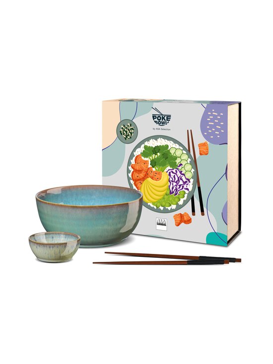 Asa - Poké Tamari Bowl And Chopsticks Set -astiasetti - 260 TAMARI | Stockmann - photo 1