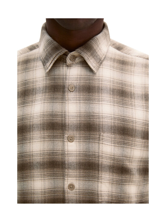 Marc O'Polo - Krekls ar apkakli - 1543 DARK BROWN_MULTI_01 | Stockmann - photo 4