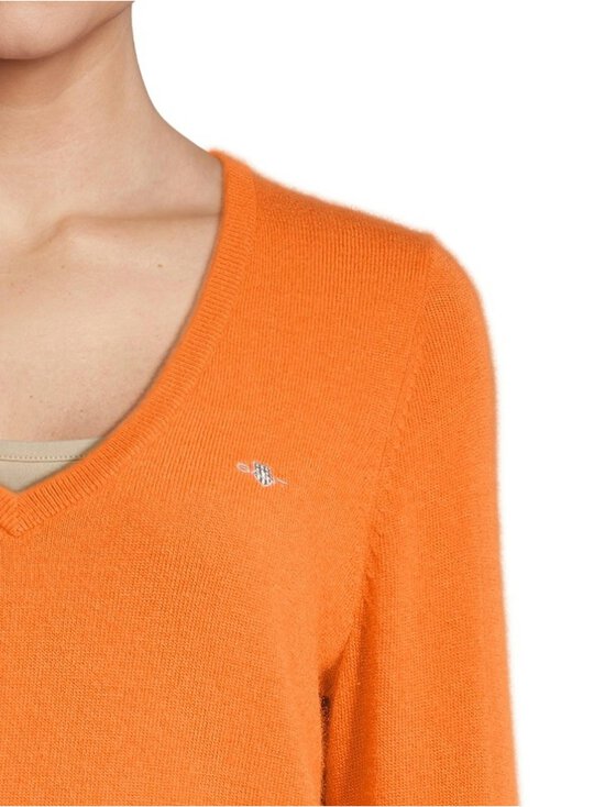GANT - Extrafine-neulepusero - 860 PUMPKIN ORANGE - photo 4 GANT - Extrafine-neulepusero - 860 PUMPKIN ORANGE | Stockmann - photo 4