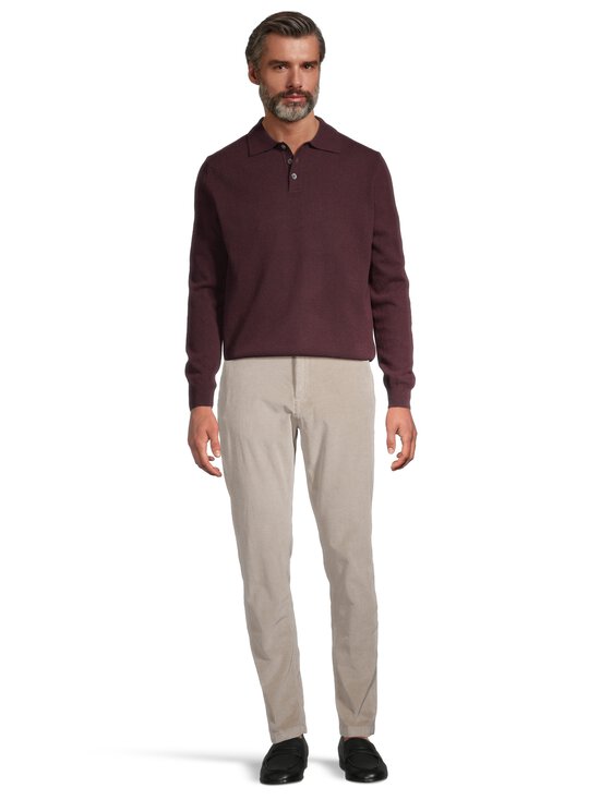 Oscar Jacobson - Kootud polosärk Pepe - 601 CHERRY RED | Stockmann - photo 2