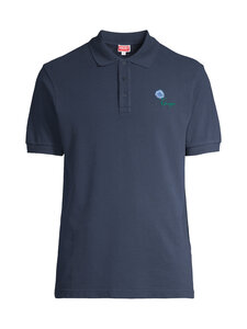 Kenzo - Tulip Slim -pikeepaita - 79 BLUE BLACK | Stockmann