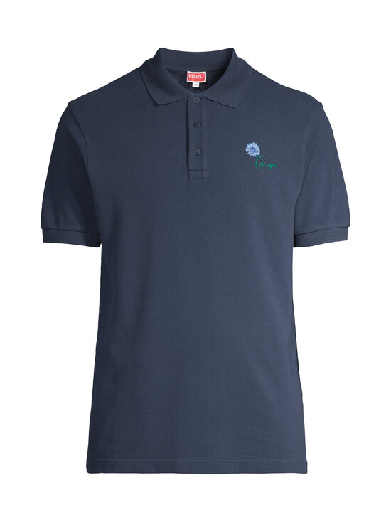 Kenzo - Tulip Slim -pikeepaita - 79 BLUE BLACK | Stockmann - photo 1