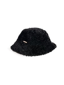 Ted Baker London - Fluffyi Faux Shearling Bucket -tekoturkishattu - BLACK | Stockmann