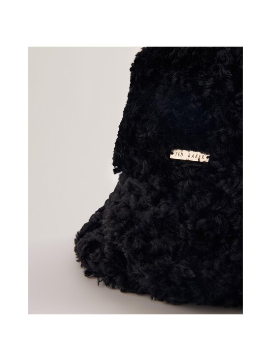 Ted Baker London - Fluffyi Faux Shearling Bucket -tekoturkishattu - BLACK | Stockmann - photo 2