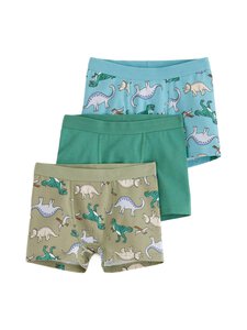 Lindex - Dino-bokserit 3-pack - 5249 DUSTY GREEN | Stockmann