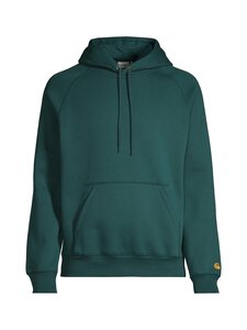 Carhartt WIP - Hooded Chase džemperis ar kapuci - 30YXX DARK FIR / GOLD | Stockmann