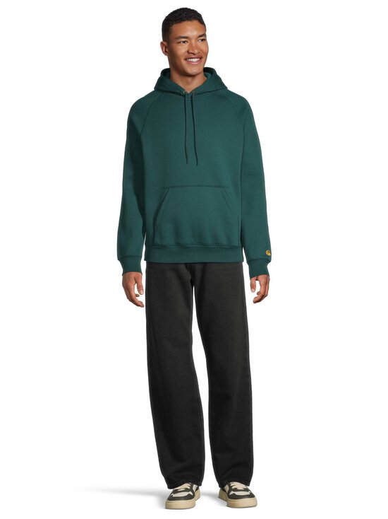 Carhartt WIP - Hooded Chase -huppari - 30YXX DARK FIR / GOLD - photo 2 Carhartt WIP - Hooded Chase -huppari - 30YXX DARK FIR / GOLD | Stockmann - photo 2