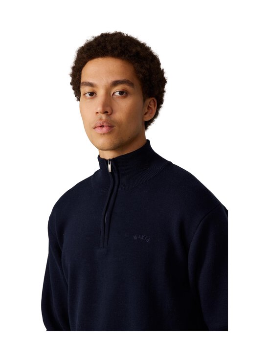 Makia - Half Zip -neule - 696 DARK NAVY - photo 1 Makia - Half Zip -neule - 696 DARK NAVY | Stockmann - photo 1