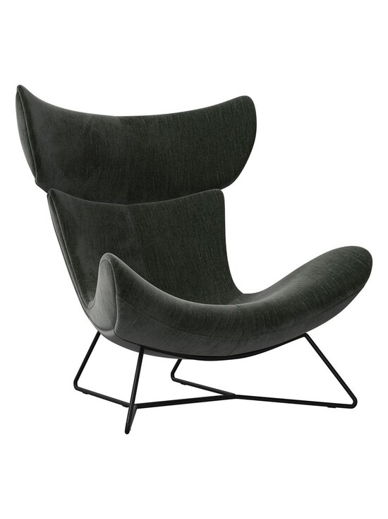 BoConcept - Imola-nojatuoli Napoli-kangas 2268 murrettu vihreä / musta - GREEN | Stockmann - photo 1