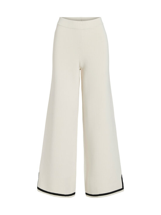Vila - VisWay Contrast Knit -housut - BIRCH DETAIL:BLACK BEAUTY | Stockmann - photo 1