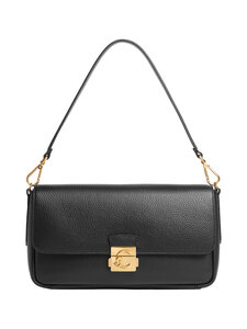 Coccinelle - C-Me Lock Grained Leather -käsilaukku - 001 NOIR | Stockmann