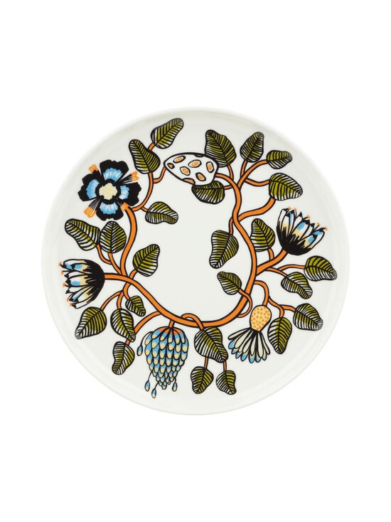 Marimekko - Tiara Oiva -lautanen 25 cm - 126 WHITE, WARM OR, GREEN - photo 1 Marimekko - Tiara Oiva -lautanen 25 cm - 126 WHITE, WARM OR, GREEN | Stockmann - photo 1