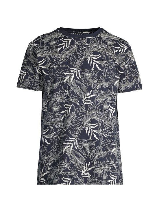 Cap Horn - T-särk Tyson - DK. NAVY/WHITE PALM AOP | Stockmann - photo 1