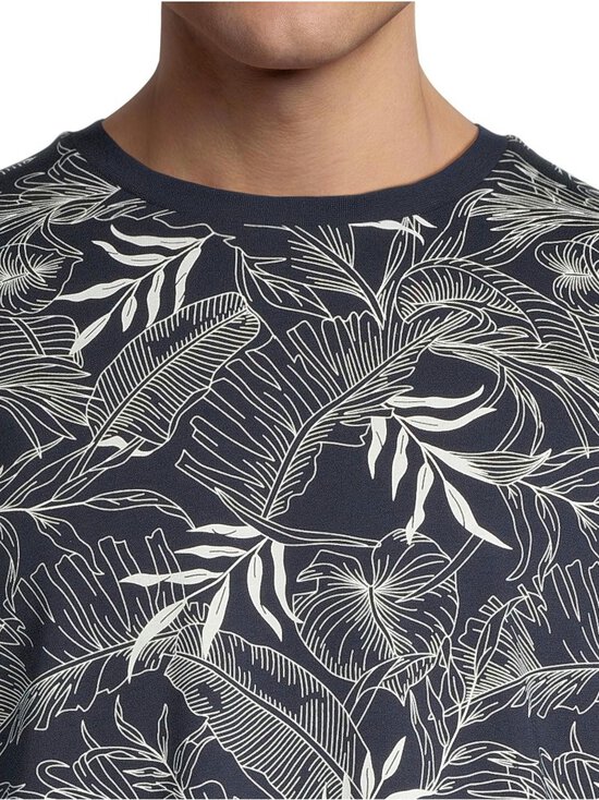 Cap Horn - T-särk Tyson - DK. NAVY/WHITE PALM AOP | Stockmann - photo 4