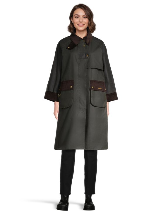 Barbour - Kirklees Checked -vahapintainen takki - OL52 FERN/CLASSIC/SH | Stockmann - photo 2