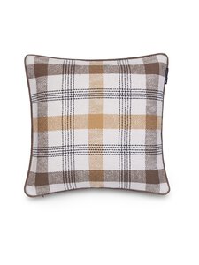 Lexington - Checked Cotton dekoratīvais spilvens 50 x 50 cm - 8065 OLIVE/OAT | Stockmann