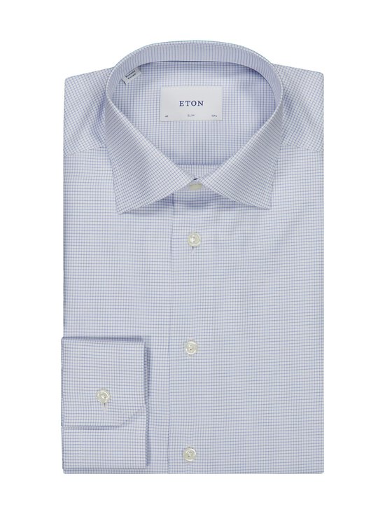 Eton - Slim Fit Check krekls ar apkakli - 22 LIGHT BLUE | Stockmann - photo 1