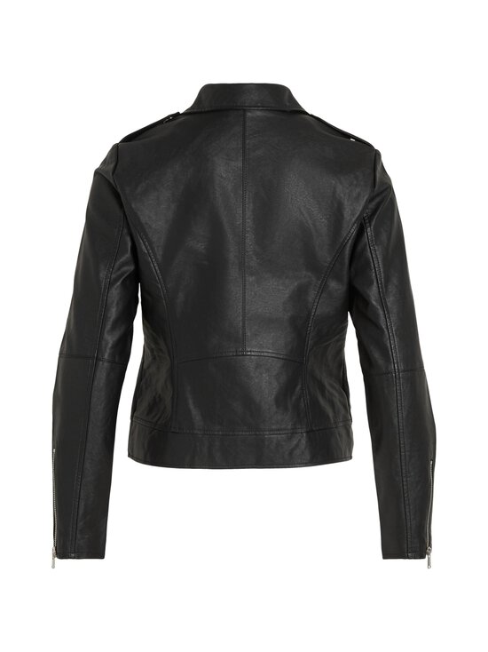 Vila - ViCara mākslīgās ādas jaka - BLACK (MUSTA) | Stockmann - photo 2