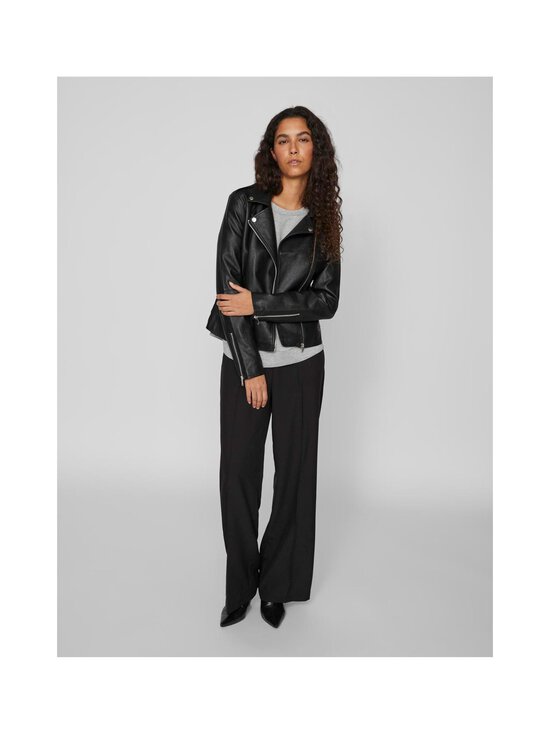 Vila - ViCara mākslīgās ādas jaka - BLACK (MUSTA) | Stockmann - photo 5