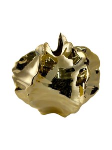Shishi - Keraaminen maljakko 14 cm - GOLD | Stockmann