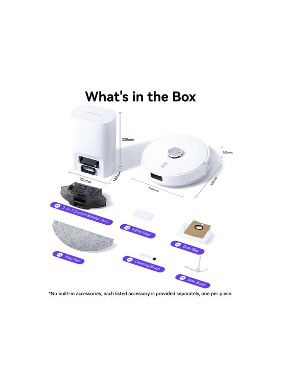 Narwal - Freo S - robotti-imuri moppaus- ja lataustelakalla - WHITE | Stockmann - photo 2