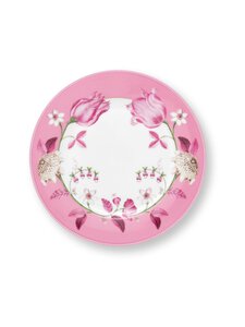 PIP Studio - Jolie Tulip -posliinilautanen 23 cm - PINK PIP Studio - Jolie Tulip -posliinilautanen 23 cm - PINK | Stockmann