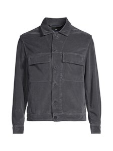 PS Paul Smith - Vakosamettinen päällyspaita - 75_ANTHRACITE | Stockmann