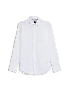 BOSS - Joe Kent Collar -kauluspaita - 100 WHITE | Stockmann