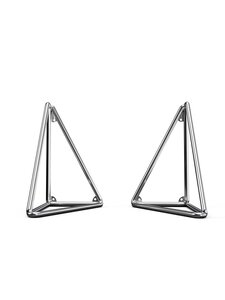 Maze - Pythagoras XL -hyllynkannattimet 2 kpl kromi - GREY | Stockmann