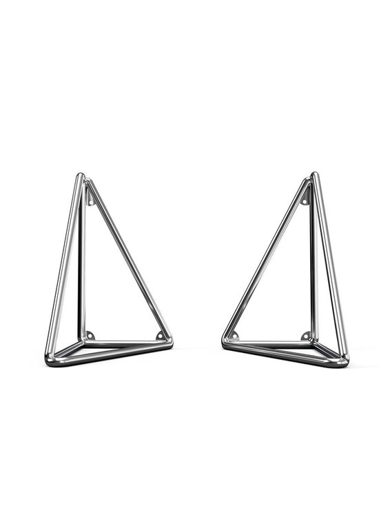 Maze - Pythagoras XL -hyllynkannattimet 2 kpl kromi - GREY | Stockmann - photo 1