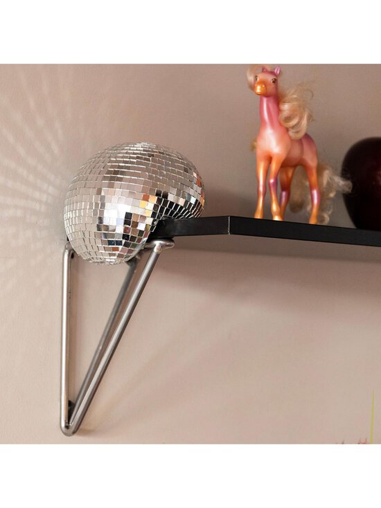 Maze - Pythagoras XL -hyllynkannattimet 2 kpl kromi - GREY | Stockmann - photo 14