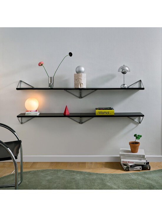 Maze - Pythagoras XL -hyllynkannattimet 2 kpl kromi - GREY | Stockmann - photo 8