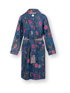 PIP Studio - Nisha Kimono Coco Flower -aamutakki - BLUE | Stockmann