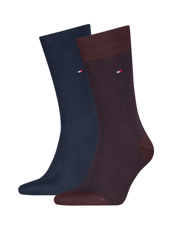 Tommy Hilfiger - Birdseye zeķes 2 pāru - 031 DEEP ROUGE | Stockmann - photo 1