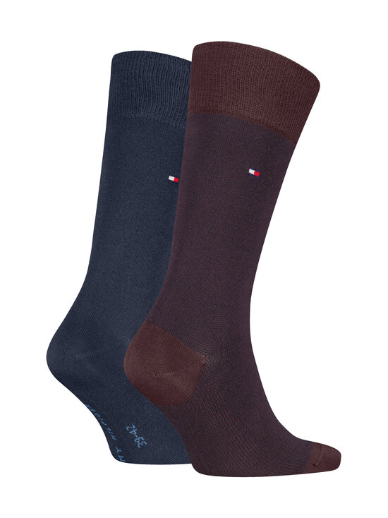 Tommy Hilfiger - Birdseye zeķes 2 pāru - 031 DEEP ROUGE | Stockmann - photo 2