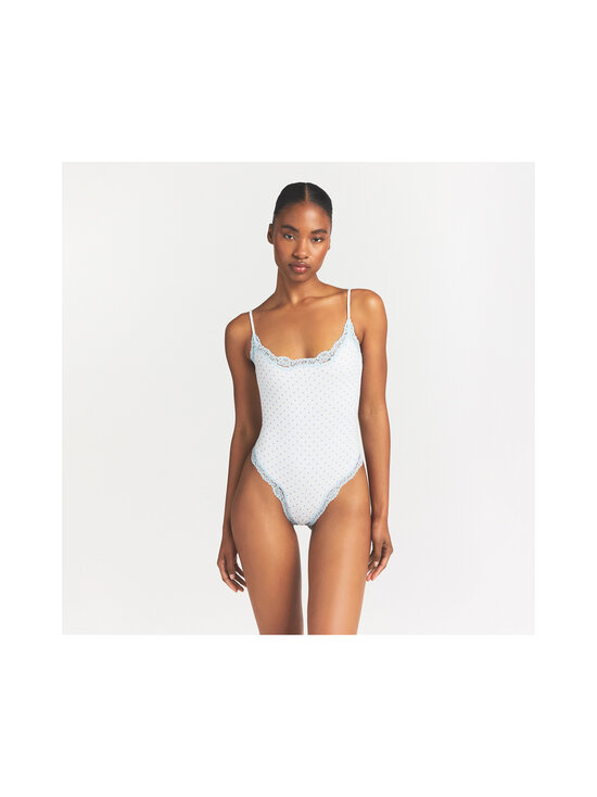 SKIMS - Fits Everybody Lace Cami -body - SLATE PIN DOT PRINT | Stockmann - photo 2