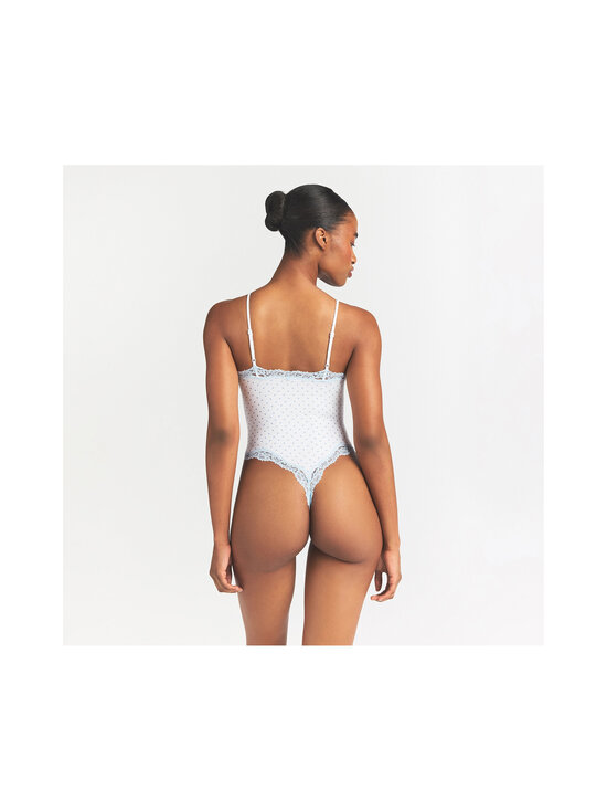 SKIMS - Fits Everybody Lace Cami -body - SLATE PIN DOT PRINT | Stockmann - photo 3