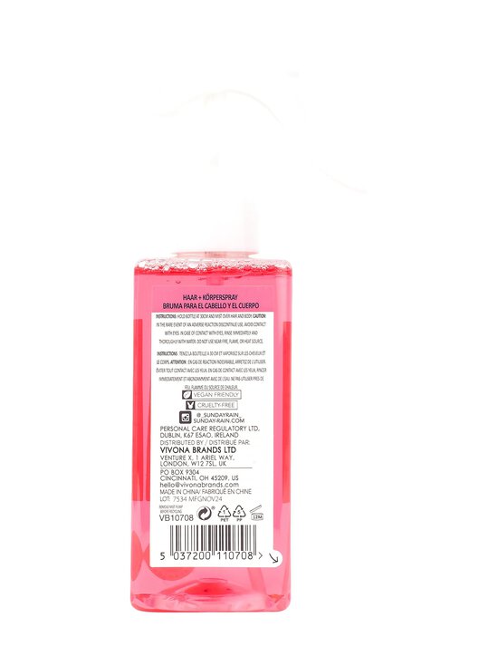 Sunday Rain - Pink Grapefruit & Sea Salt matu un ķermeņa migla - NOCOL | Stockmann - photo 3