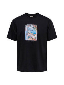 Only & Sons - T-särk OnsFred Painting Life Relax - BLACK PRINT:BREEZE | Stockmann