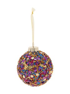 Villa Stockmann - Jõulukaunistus Sequins 7,9 cm - PURPLE/GOLD Villa Stockmann - Jõulukaunistus Sequins 7,9 cm - PURPLE/GOLD | Stockmann