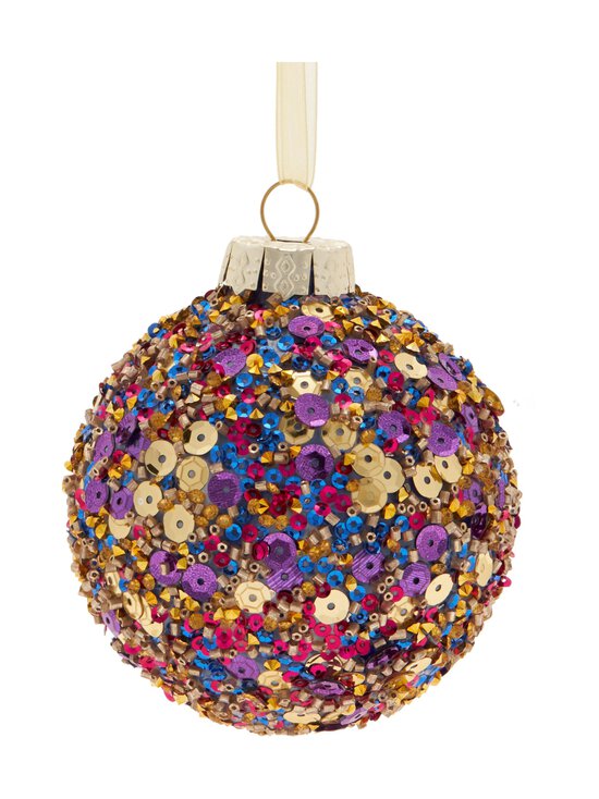 Villa Stockmann - Jõulukaunistus Sequins 7,9 cm - PURPLE/GOLD - photo 2 Villa Stockmann - Jõulukaunistus Sequins 7,9 cm - PURPLE/GOLD | Stockmann - photo 2