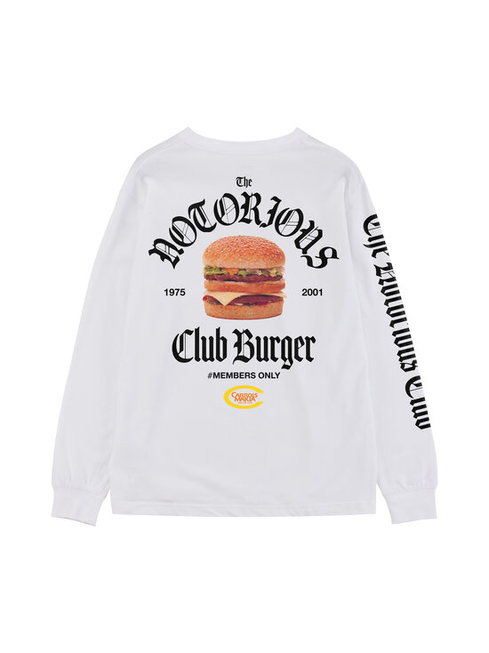 Makia - Club Burger -trikoopaita - 001 WHITE | Stockmann - photo 2