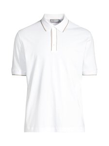 Canali - Jersey-pikeepaita - 1 WHITE | Stockmann
