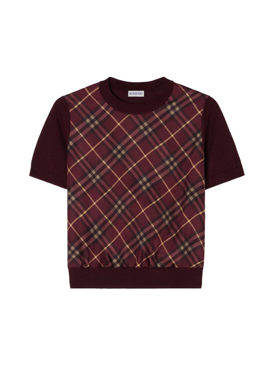 Burberry - Sandrina Silk -neulepaita - C5335 VINEYARD RED | Stockmann - photo 1