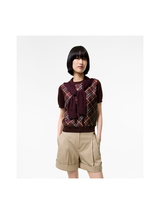 Burberry - Sandrina Silk -neulepaita - C5335 VINEYARD RED | Stockmann - photo 2