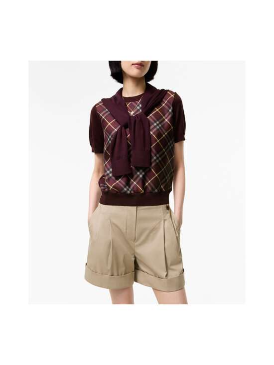 Burberry - Sandrina Silk -neulepaita - C5335 VINEYARD RED | Stockmann - photo 3